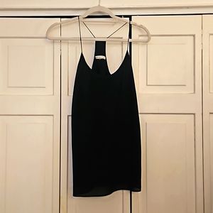 Bajee Collection by Becool size L racer back black dress cami